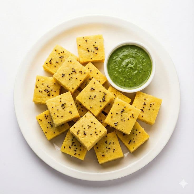 Yellow Dhokla (20 pcs)